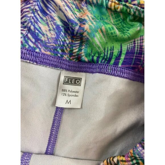 Fleo Women's Crossfit Leaf Barbella Box Athletic Shorts - Medium - Picture 10 of 11